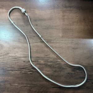 Pandora 925 Sterling silver full size necklace